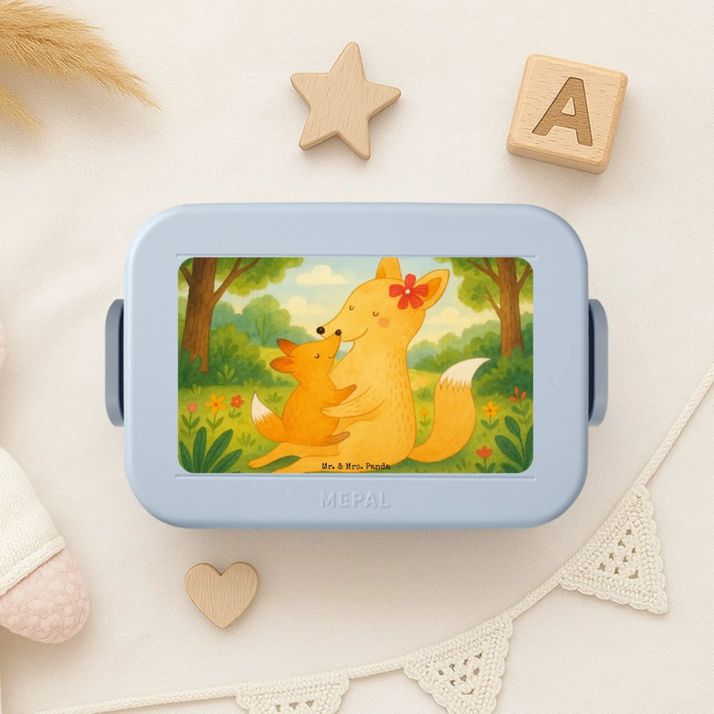 MEPAL Bentobox Fuchs Mama Design Lunchbox, Brotdose, Bentobox, Familie, Vatertag, Muttertag, Bruder, Schwester, Mama, Papa, Oma, Opa, Tochter, Mutter, Beste Tochter, Lieblingstochter, Geschenk