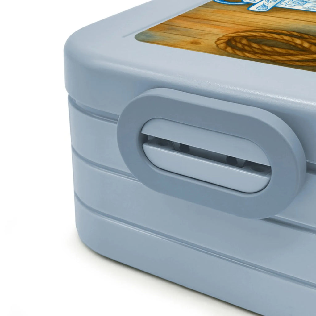 MEPAL Bentobox Anker Blau Design Brotdose, Lunchbox, Bentobox, Tiermotive, Gute Laune, lustige Sprüche, Tiere