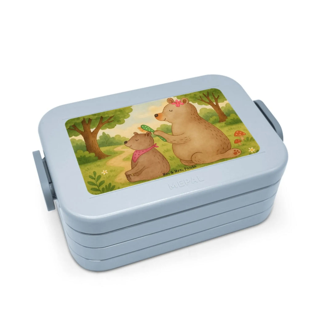 MEPAL Bentobox Bär Kind Design Bentobox, Brotdose, Lunchbox, Familie, Vatertag, Muttertag, Bruder, Schwester, Mama, Papa, Oma, Opa, Geschenk, Mutter, Mutti