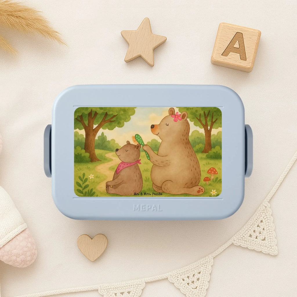 MEPAL Bentobox Bär Kind Design Bentobox, Brotdose, Lunchbox, Familie, Vatertag, Muttertag, Bruder, Schwester, Mama, Papa, Oma, Opa, Geschenk, Mutter, Mutti
