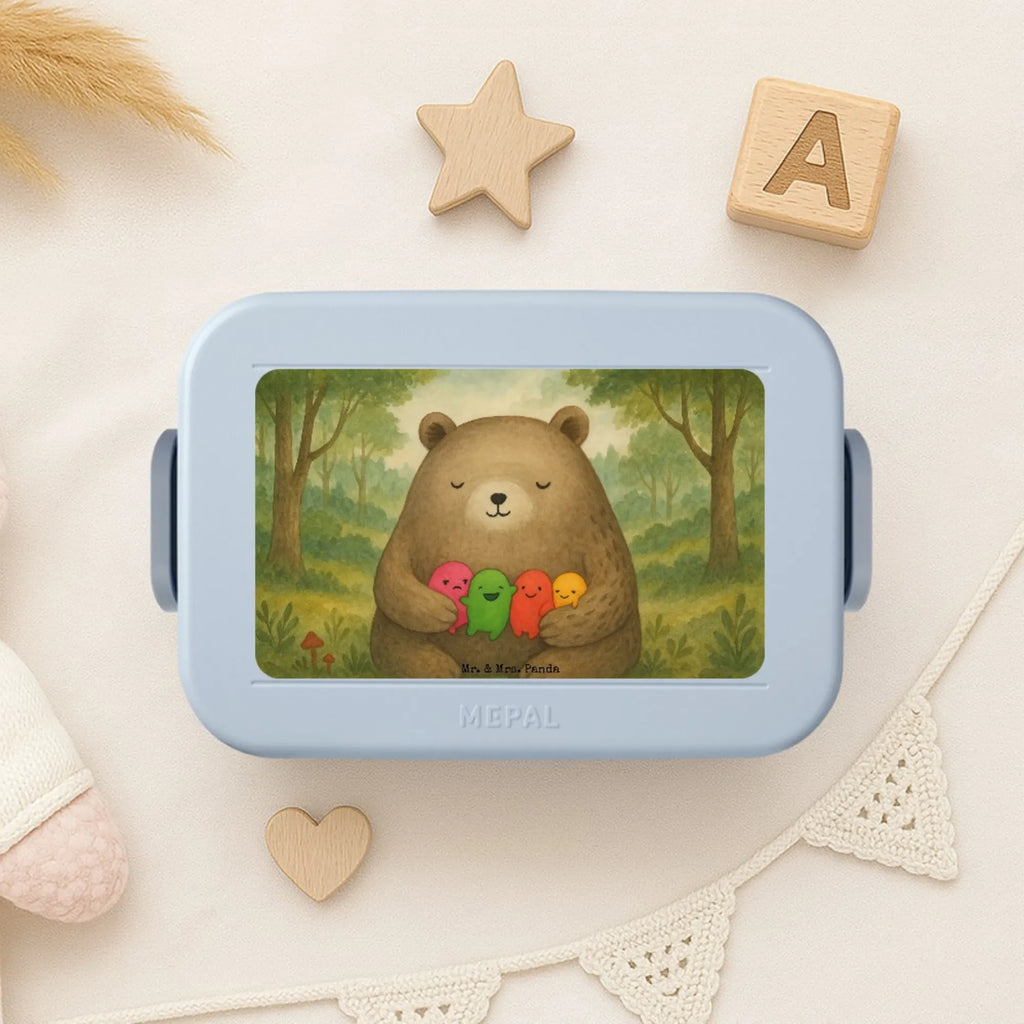 MEPAL Bentobox Bär Gefühl Design Bentobox, Lunchbox, Brotdose, Bär, Teddy, Teddybär, Wahnsinn, Verrückt, Durchgedreht