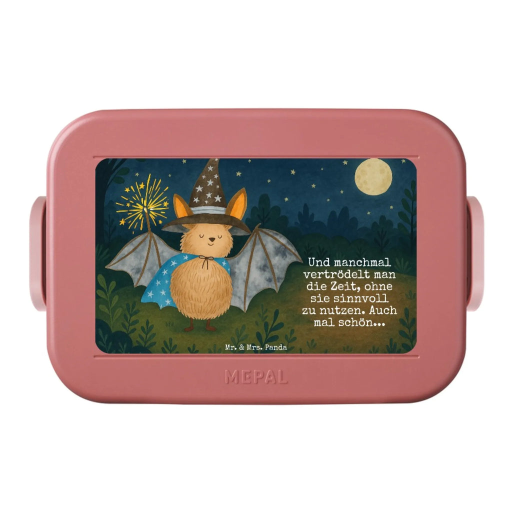 MEPAL Bentobox Fledermaus Zauberer Design Lunchbox, Brotdose, Bentobox, Tiermotive, Gute Laune, lustige Sprüche, Tiere, Magier, reinsteigern, Frauen, Zauberer, Fledermaus, Fledermäuse