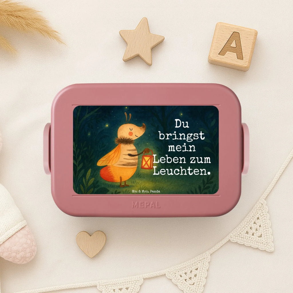 MEPAL Bentobox Glühwürmchen Design Bentobox, Brotdose, Lunchbox, Tiermotive, Gute Laune, lustige Sprüche, Tiere, Liebesbeweis, Lieblingsmensch, Leuchten, Jahrestag, Glühwurm, Falter, Glühwürmchen, Liebesspruch, Liebe, Heiratsantrag, Verlobung, magisch