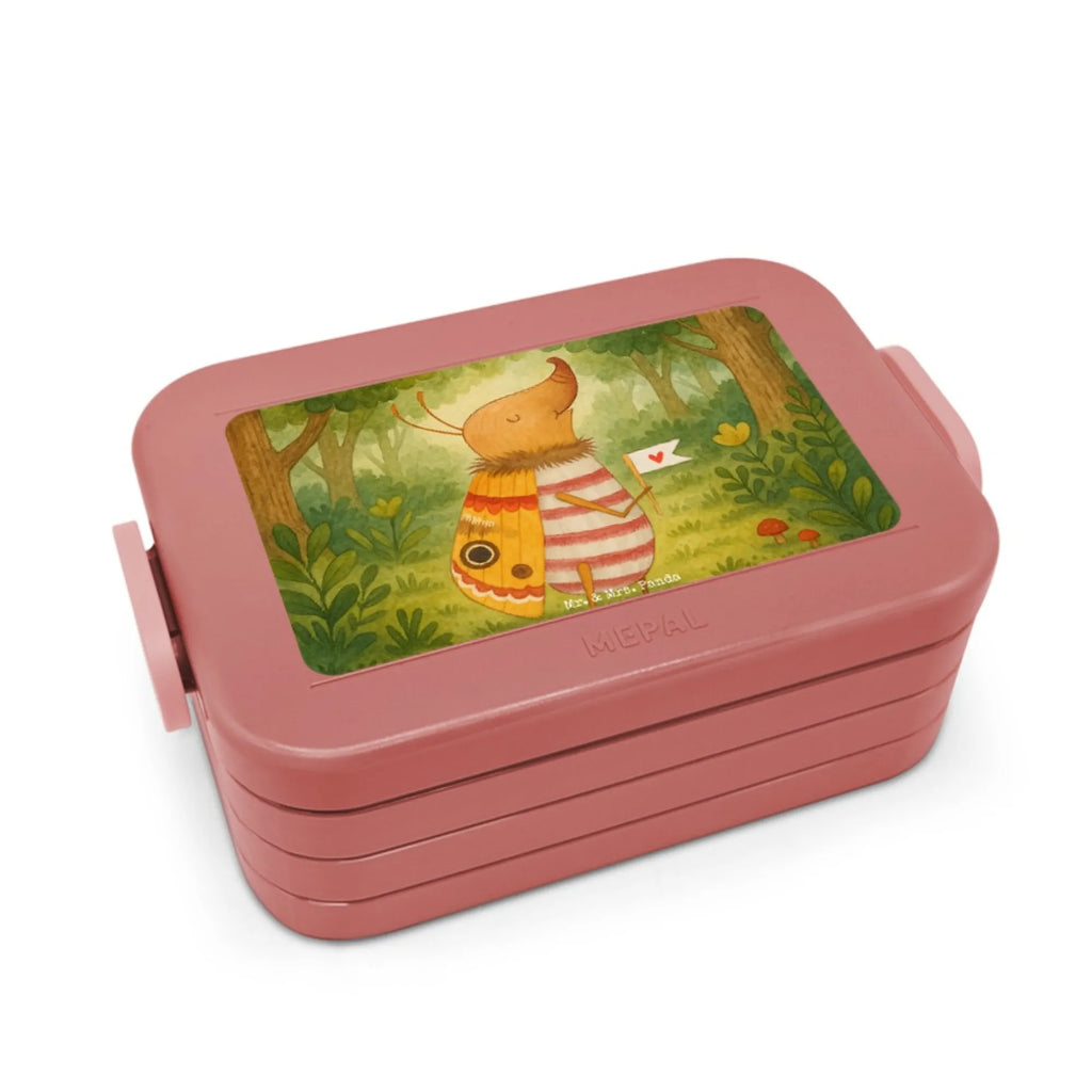 MEPAL Bentobox Nachtfalter Fähnchen Design Lunchbox, Bentobox, Brotdose, Tiermotive, Gute Laune, lustige Sprüche, Tiere, süß, Spruch lustig, Spruch witzig, niedlich, Käfer, Küche Deko, Nachtfalter, Was kostet die Welt