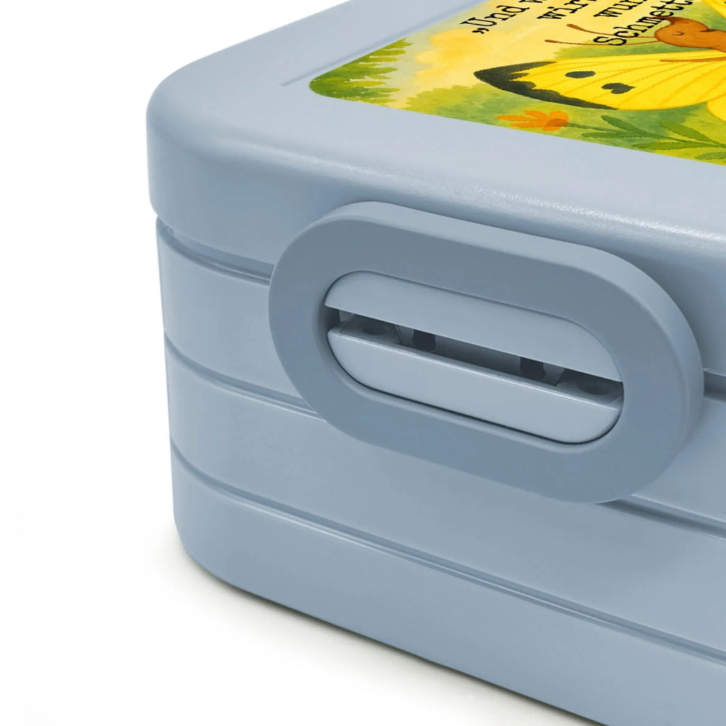 MEPAL Bentobox Raupe Schmetterling Design Lunchbox, Brotdose, Bentobox, Tiermotive, Gute Laune, lustige Sprüche, Tiere, Kokon, Hütchen, Schönheit, Erwachsen werden, Schmetterling, Raupe, Aufwachsen, Hut, Entwicklung, Zitronenfalter