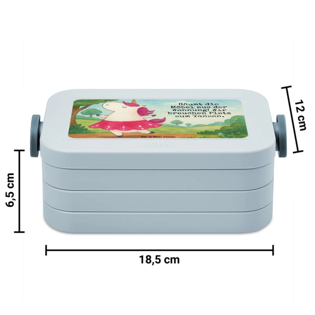 MEPAL Bentobox Einhorn Ballerina Design Bentobox, Lunchbox, Brotdose, Einhorn, Einhörner, Einhorn Deko, Unicorn, Feiern, Wohnung, Lebenslust, Geburtstag, Spaß, Tanzen, Party, Ballerina, Lebensfreude, Tänzerin