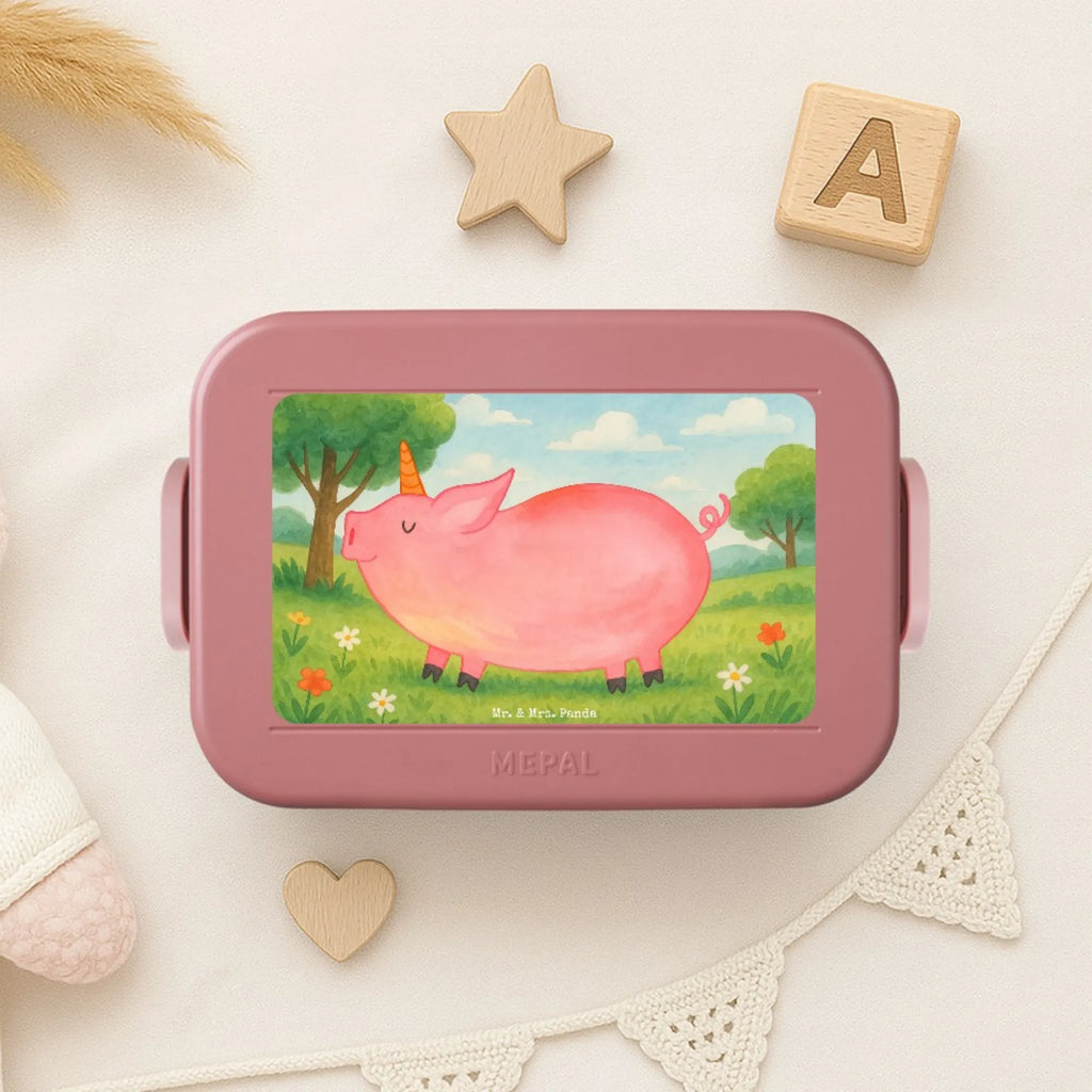 MEPAL Bentobox Einhorn Schwein Design Lunchbox, Bentobox, Brotdose, Einhorn, Einhörner, Einhorn Deko, Unicorn, Spruch, Pig, Schweinhorn, Schwein, funny, Piggy, english, Bauer, witzig. lustig, geschenk, Party, Spaß, englisch