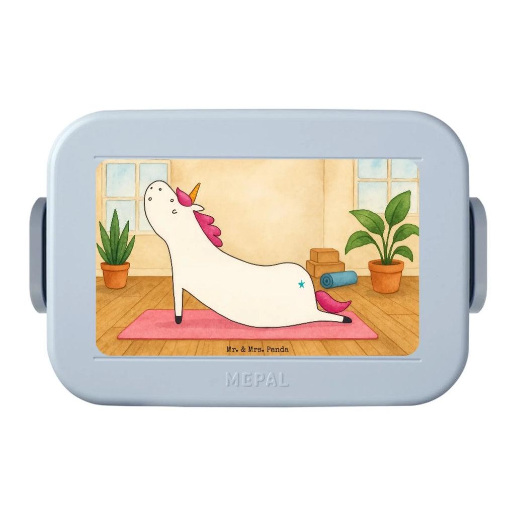 MEPAL Bentobox Einhorn Yoga Design Bentobox, Lunchbox, Brotdose, Einhorn, Einhörner, Einhorn Deko, Unicorn, witzig, Achtsamkeit, Sport, Joga, Namaste, süß, Yoga, lustig, Entspannung, Yogamatte