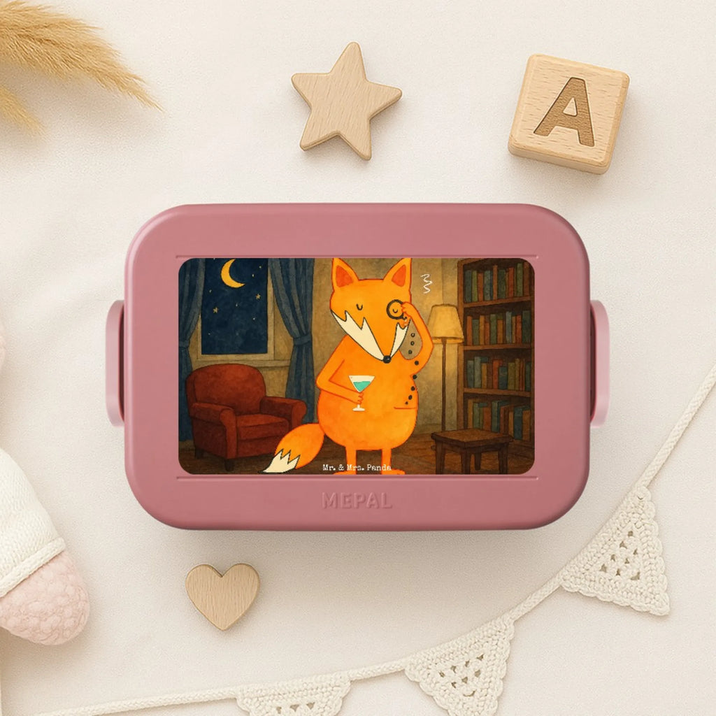 MEPAL Bentobox Fuchs Lord Design Lunchbox, Brotdose, Bentobox, Fuchs, Füchse, Liebeskummer Geschenk, Spruch lustig, Motivation Spruch, Problemlösung, tröstende Worte