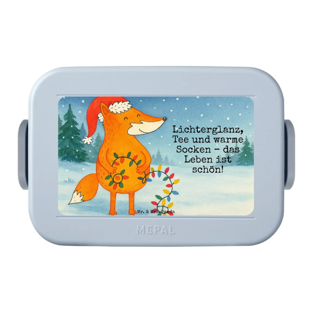 MEPAL Bentobox Fuchs Weihnachten Design Bentobox, Brotdose, Lunchbox, Winter, Weihnachten, Weihnachtsdeko, Nikolaus, Advent, Heiligabend, Wintermotiv, Weihnachtsmann, Fuchs, Weihnachtszeit, Geschenk Weihnachten, Füchse, Spruch schön