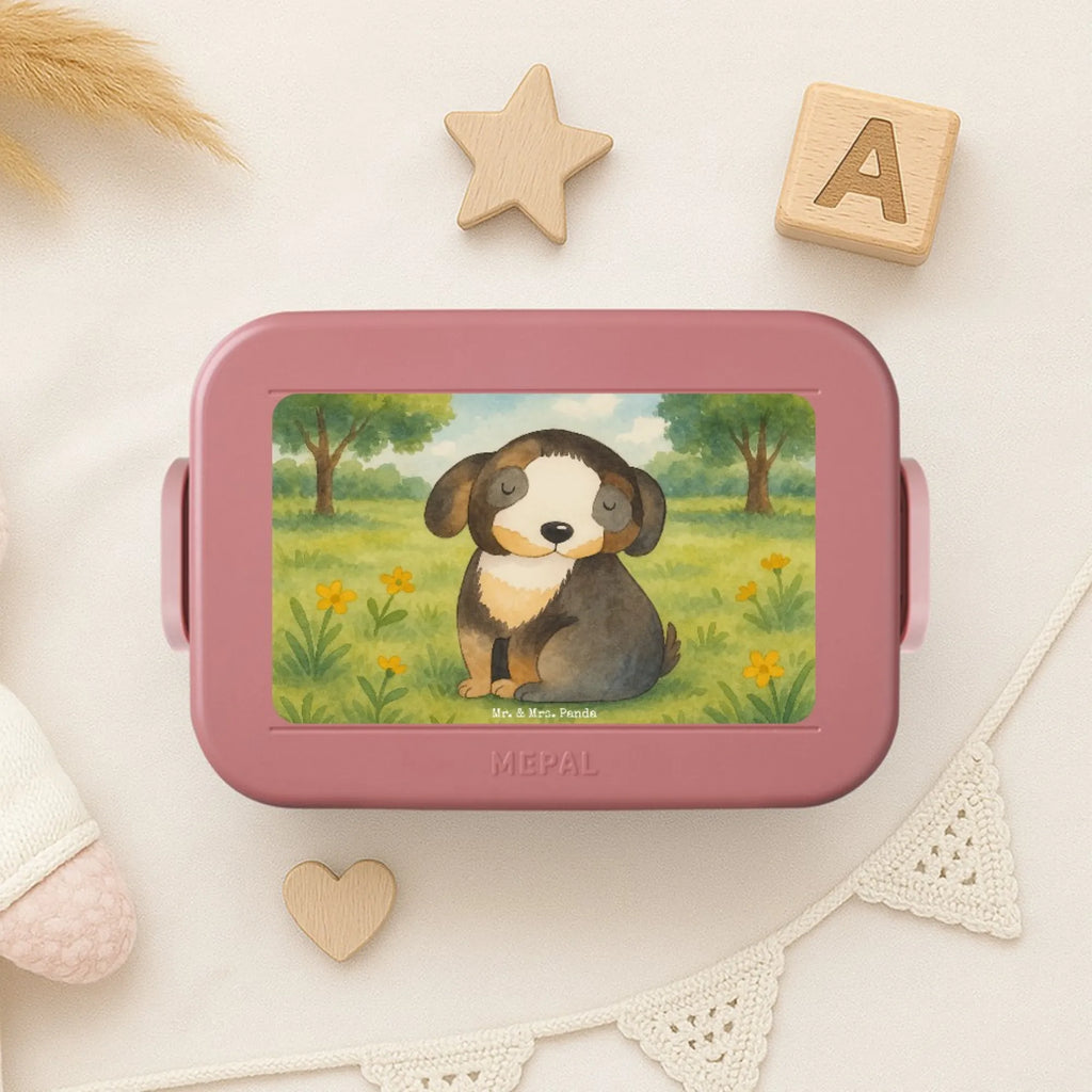 MEPAL Bentobox Hund Entspannen Design Bentobox, Lunchbox, Brotdose, Hund, Hundemotiv, Haustier, Hunderasse, Tierliebhaber, Hundebesitzer, Sprüche, Hundeliebe, schwarzer Hund, Liebe, Hundeglück