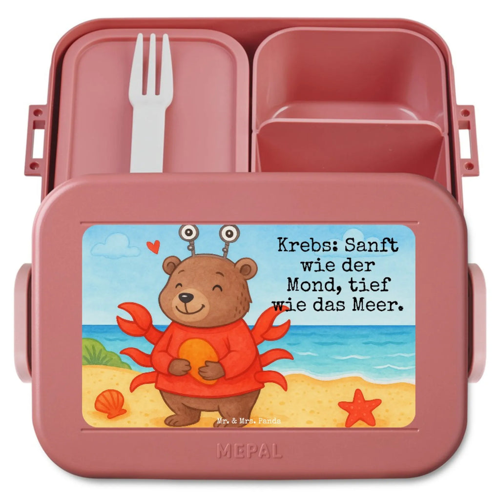 MEPAL Bentobox Krebs Astrologie Design Lunchbox, Brotdose, Bentobox, Tierkreiszeichen, Sternzeichen, Horoskop, Astrologie, Aszendent, Geburtstagsgeschenk, Geschenk, Krebs