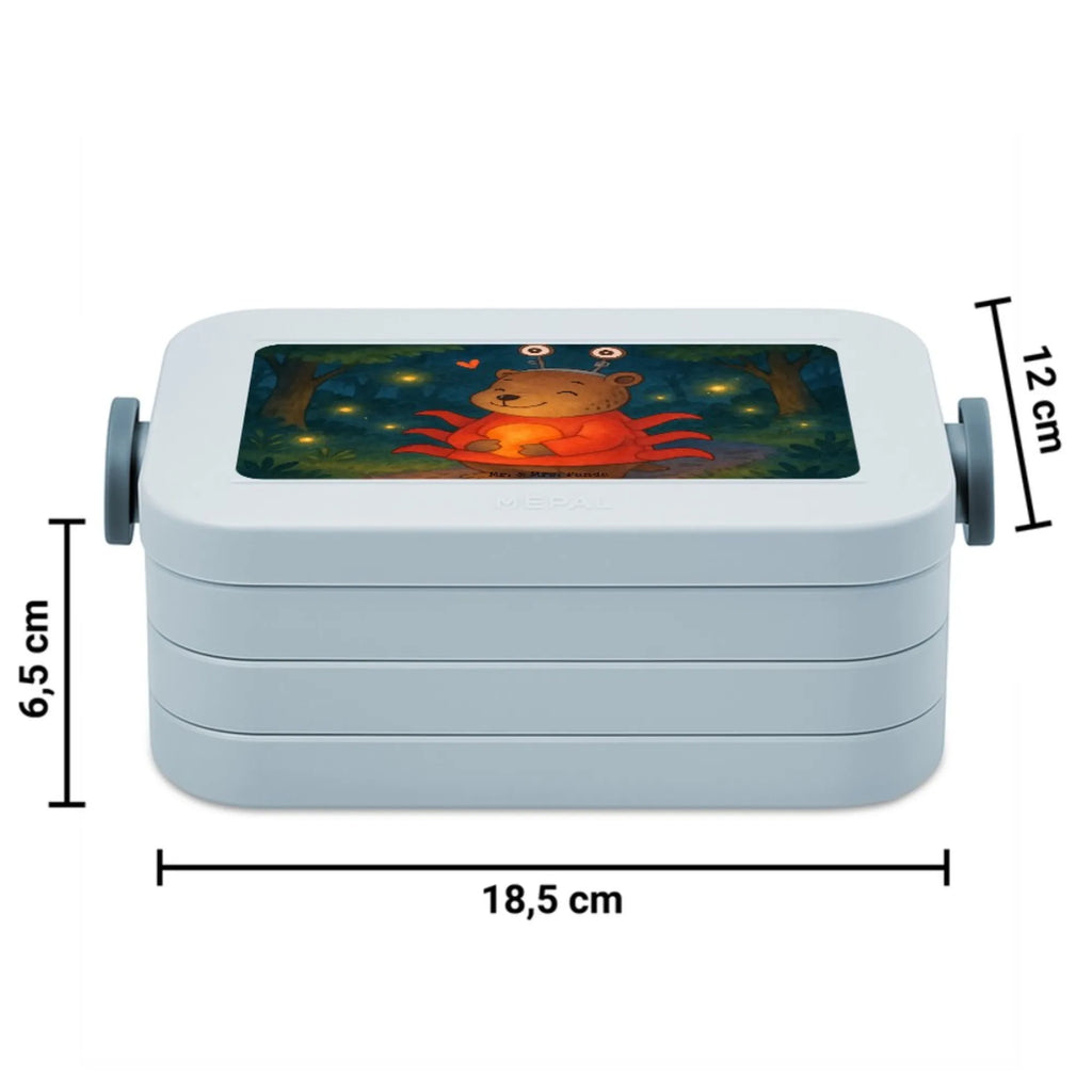 MEPAL Bentobox Krebs Astrologie Design Lunchbox, Brotdose, Bentobox, Tierkreiszeichen, Sternzeichen, Horoskop, Astrologie, Aszendent, Geburtstagsgeschenk, Geschenk, Krebs