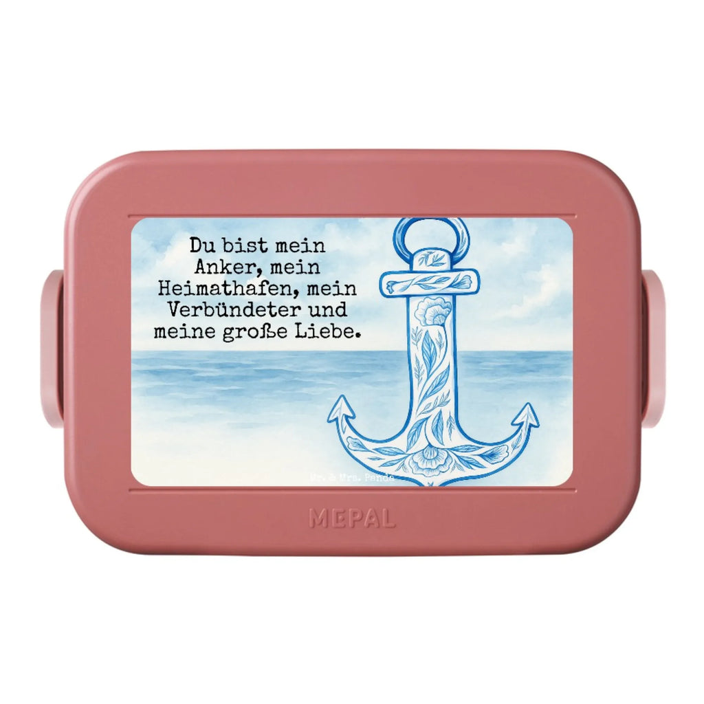 MEPAL Bentobox Anker Blau Design Brotdose, Lunchbox, Bentobox, Tiermotive, Gute Laune, lustige Sprüche, Tiere