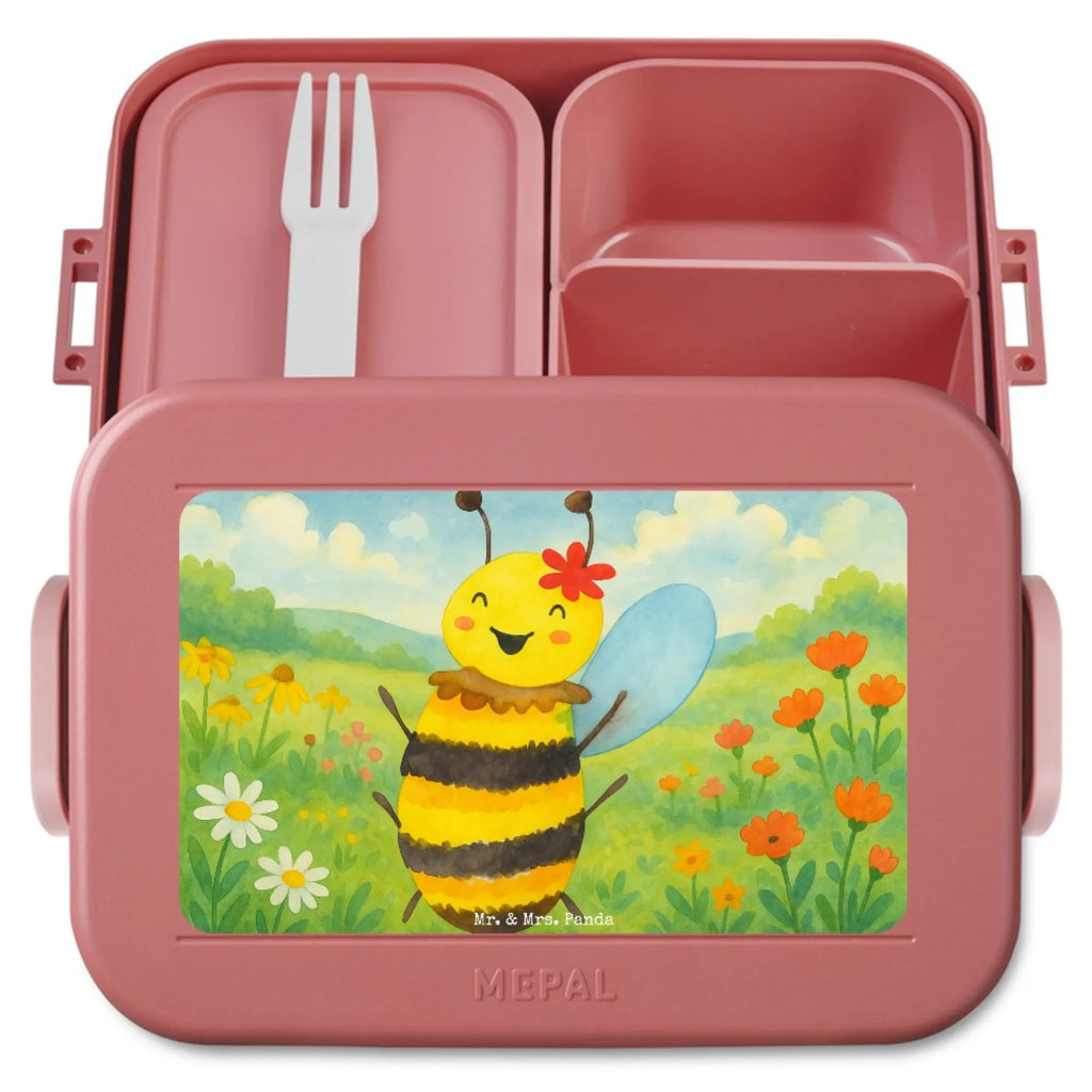 MEPAL Bentobox Biene Happy Design Lunchbox, Bentobox, Brotdose, Biene, Wespe, Hummel