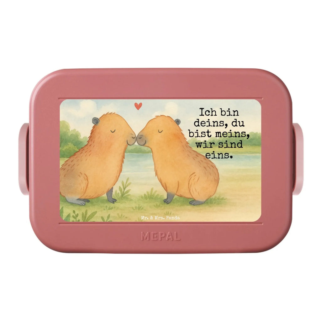MEPAL Bentobox Capybara Liebe Design Lunchbox, Bentobox, Brotdose, Tiermotive, Gute Laune, lustige Sprüche, Tiere, Ich bin deins, Paar, Partnertiere, Liebe, Kuschel Capybaras, Verschmolzen, Liebesbeweis, Tierliebe, Herzlich, Capybara, Du bist meins, Handgezeichnet, Valentinstag, Jahrestag, Ehejubiläum, Geschenkidee, Romantisches Geschenk, Beziehung, verliebt, Liebesspruch
