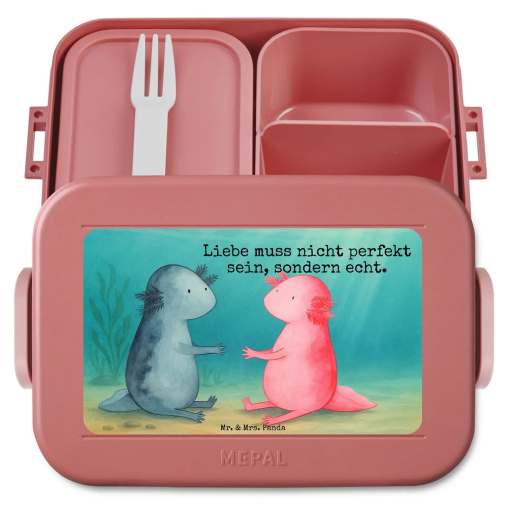 MEPAL Bentobox Axolotl Liebe Design Bentobox, Lunchbox, Brotdose, Axolotl, Molch, Lurch, Valentinstag, Schwanzlurch, Liebe, Ehemann, Lurche, große Liebe, Jahrestag, Freund, Axolot, Liebesbeweis, Verlobter