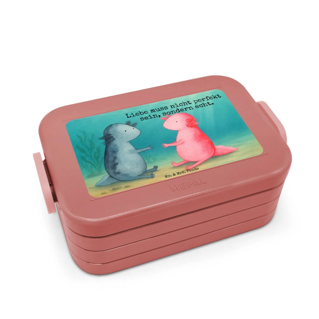 MEPAL Bentobox Axolotl Liebe Design Bentobox, Lunchbox, Brotdose, Axolotl, Molch, Lurch, Valentinstag, Schwanzlurch, Liebe, Ehemann, Lurche, große Liebe, Jahrestag, Freund, Axolot, Liebesbeweis, Verlobter