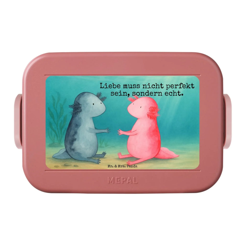 MEPAL Bentobox Axolotl Liebe Design Bentobox, Lunchbox, Brotdose, Axolotl, Molch, Lurch, Valentinstag, Schwanzlurch, Liebe, Ehemann, Lurche, große Liebe, Jahrestag, Freund, Axolot, Liebesbeweis, Verlobter