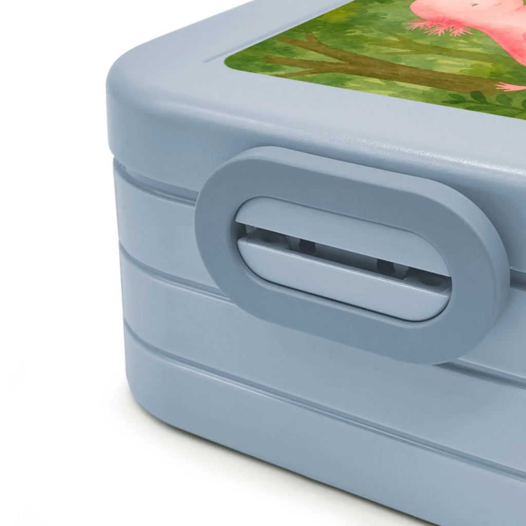 MEPAL Bentobox Axolotl Tanzen Design Brotdose, Bentobox, Lunchbox, Axolotl, Molch, Lurche, Sterne, Axolot, Schwanzlurch, beste Freundin, verrückt, Freundin, Dachschaden, Lurch
