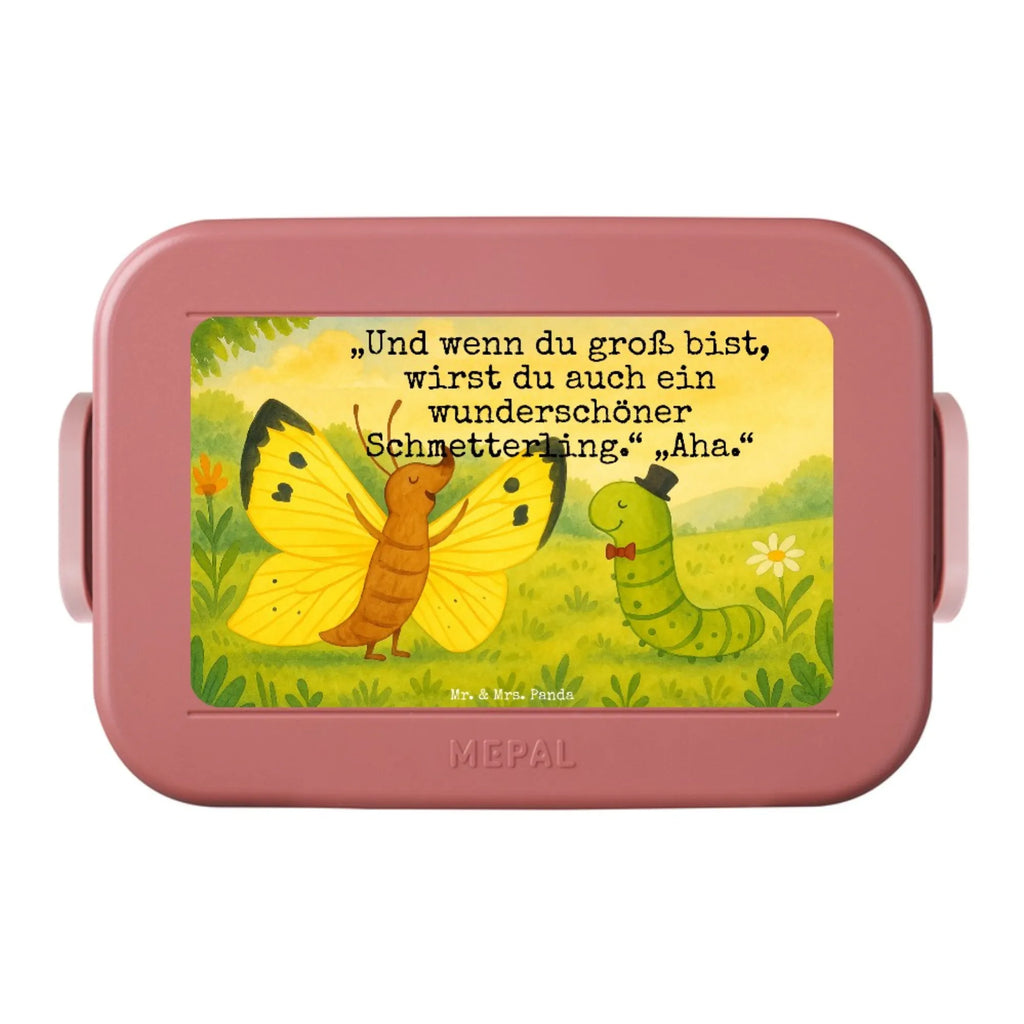 MEPAL Bentobox Raupe Schmetterling Design Lunchbox, Brotdose, Bentobox, Tiermotive, Gute Laune, lustige Sprüche, Tiere, Kokon, Hütchen, Schönheit, Erwachsen werden, Schmetterling, Raupe, Aufwachsen, Hut, Entwicklung, Zitronenfalter