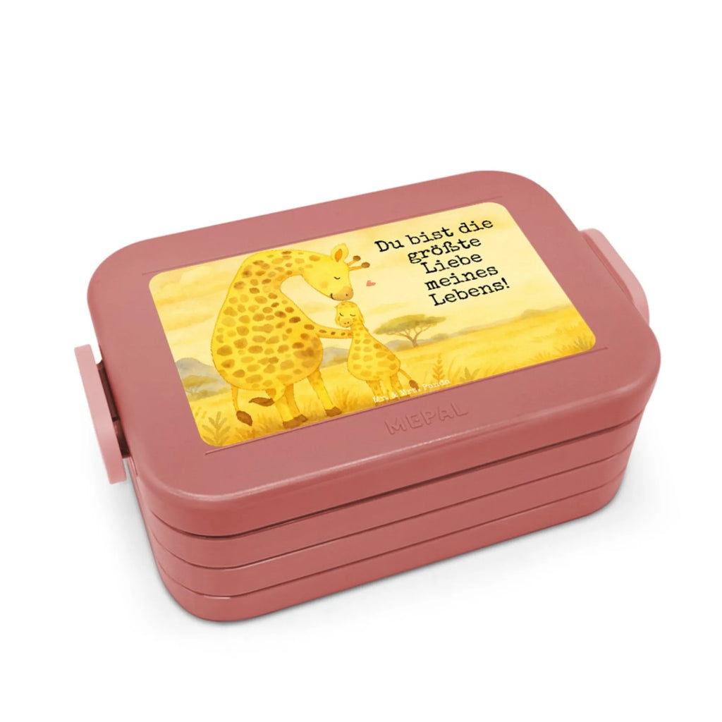 MEPAL Bentobox Giraffe Kind Design Brotdose, Lunchbox, Bentobox, Afrika, Wildtiere, Tochter, Mama, Mutter, Lieblingsmensch, Giraffe, Sohn, Kind