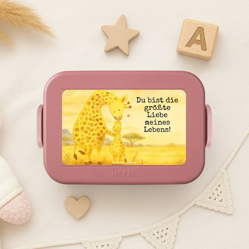 MEPAL Bentobox Giraffe Kind Design Brotdose, Lunchbox, Bentobox, Afrika, Wildtiere, Tochter, Mama, Mutter, Lieblingsmensch, Giraffe, Sohn, Kind