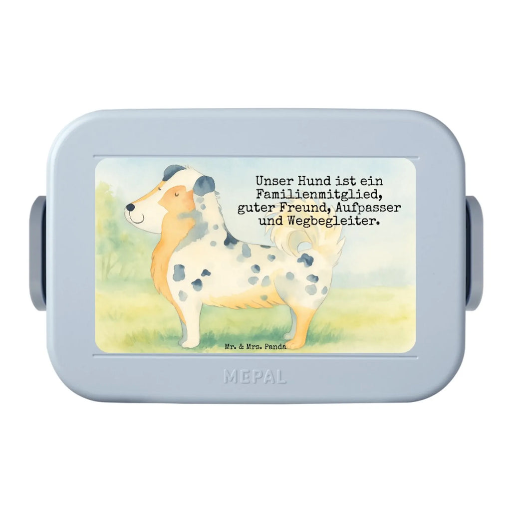 MEPAL Bentobox Hund Australien Shepherd Design Brotdose, Lunchbox, Bentobox, Hund, Hundemotiv, Haustier, Hunderasse, Tierliebhaber, Hundebesitzer, Sprüche, Australien Shepherd, Shepherd, Spruch, Hundeliebe, Familienhund