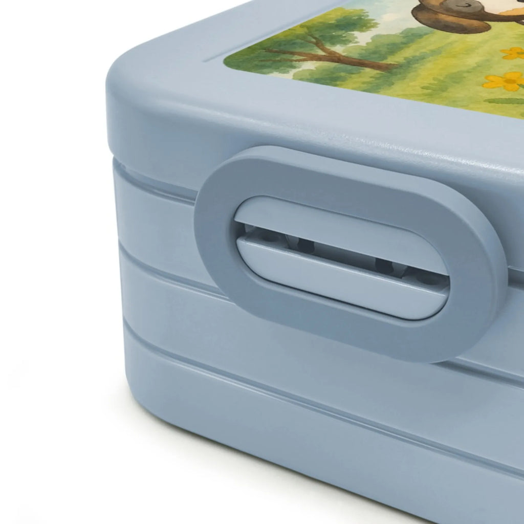 MEPAL Bentobox Hund Entspannen Design Bentobox, Lunchbox, Brotdose, Hund, Hundemotiv, Haustier, Hunderasse, Tierliebhaber, Hundebesitzer, Sprüche, Hundeliebe, schwarzer Hund, Liebe, Hundeglück