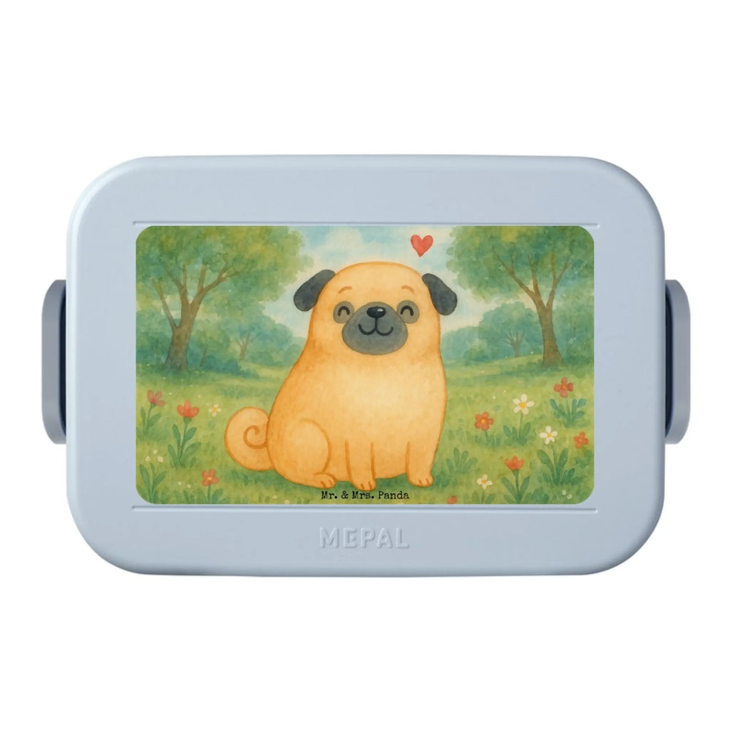 MEPAL Bentobox Mops Design Bentobox, Lunchbox, Brotdose, Hund, Hundemotiv, Haustier, Hunderasse, Tierliebhaber, Hundebesitzer, Sprüche, Mops, Liebe, Hundeliebe