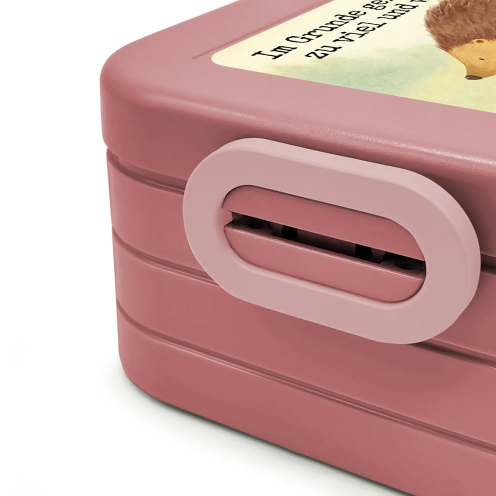 MEPAL Bentobox Igel Herzen Design Brotdose, Lunchbox, Bentobox, Tiermotive, Gute Laune, lustige Sprüche, Tiere, Leben, Herz, Kuss, Herzen, Vertrauen, Igel, Liebe