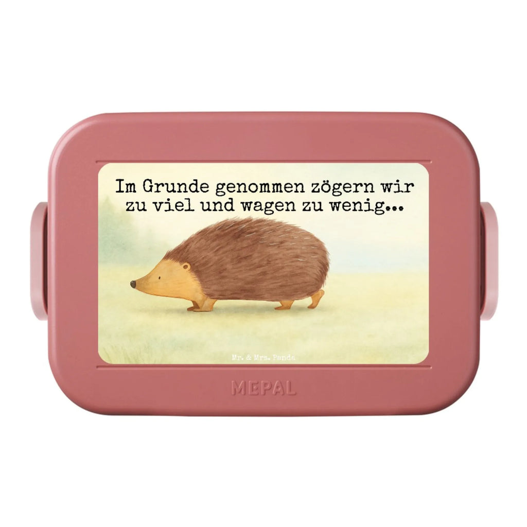 MEPAL Bentobox Igel Herzen Design Brotdose, Lunchbox, Bentobox, Tiermotive, Gute Laune, lustige Sprüche, Tiere, Leben, Herz, Kuss, Herzen, Vertrauen, Igel, Liebe