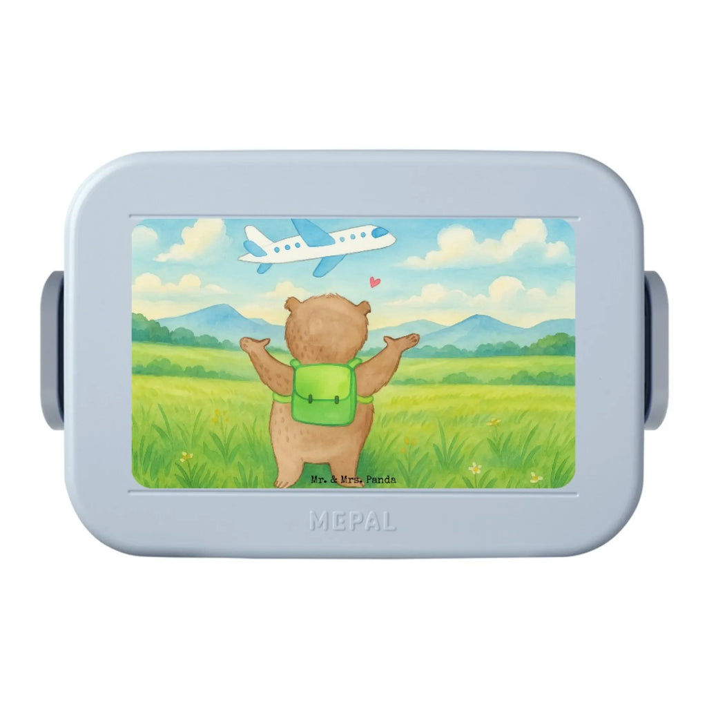 MEPAL Bentobox Bär Flugzeug Design Brotdose, Lunchbox, Bentobox, Liebe, Partner, Freund, Freundin, Ehemann, Ehefrau, Heiraten, Verlobung, Heiratsantrag, Liebesgeschenk, Jahrestag, Hocheitstag, Geschenk für Partner, für Ehemann, Liebesbeweis, Geschenk für Freundin, für Männer, Geschenk für Frauen, Hochzeitstag, Mitbringsel, Valentinstag