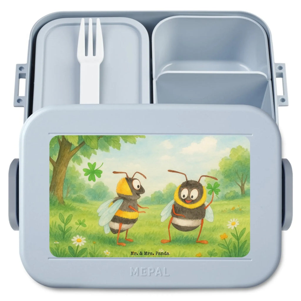 MEPAL Bentobox Bienen Paar Design Bentobox, Brotdose, Lunchbox, Liebe, Partner, Freund, Freundin, Ehemann, Ehefrau, Heiraten, Verlobung, Heiratsantrag, Liebesgeschenk, Jahrestag, Hocheitstag, Hochzeitstag, verliebte Schildkröten, Geschenk für Freundin, Schildkröten, Valentinstag, für Ehemann, Liebesbeweis, Geschenk für Partner, Geschenk für Frauen, für Männer, Mitbringsel