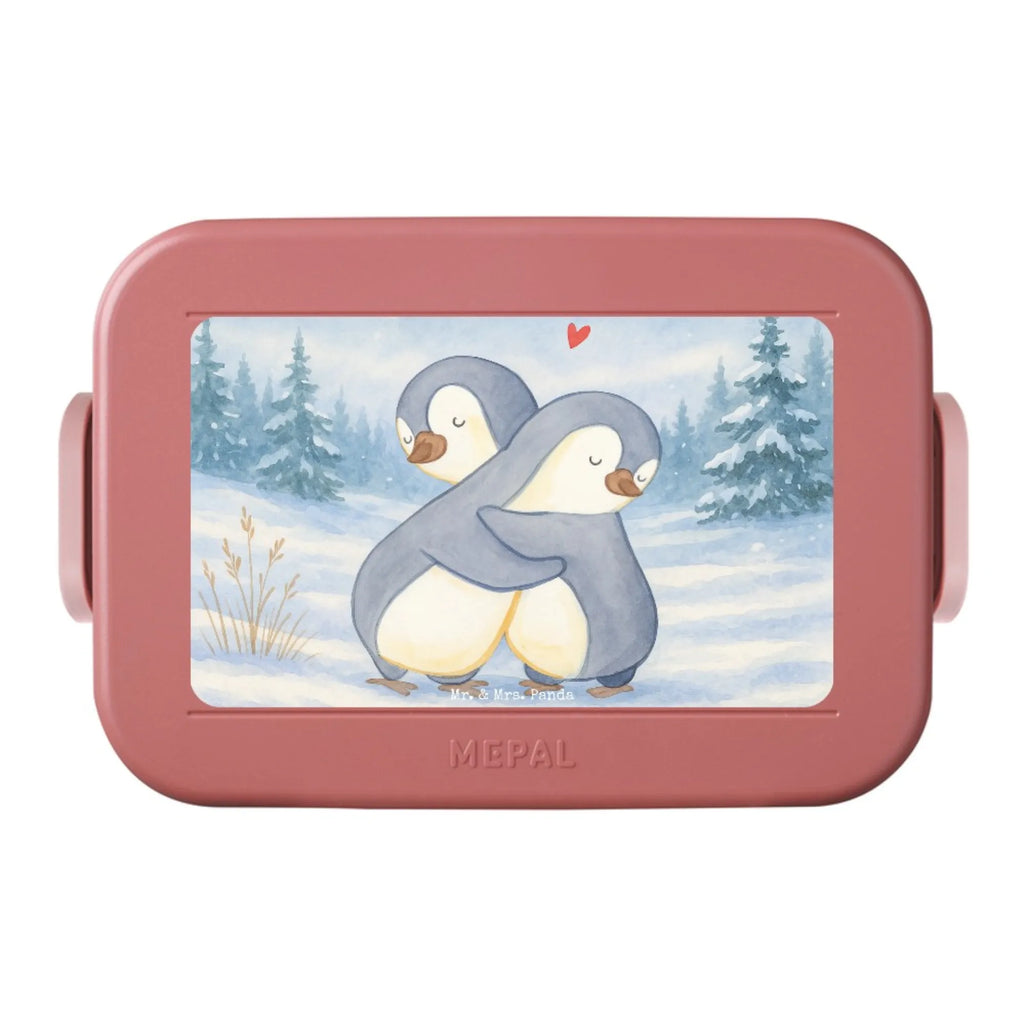 MEPAL Bentobox Pinguine Kuscheln Design Bentobox, Brotdose, Lunchbox, Liebe, Partner, Freund, Freundin, Ehemann, Ehefrau, Heiraten, Verlobung, Heiratsantrag, Liebesgeschenk, Jahrestag, Hocheitstag, Geschenk für Partner, für Ehemann, Valentinstag, Geschenk für Frauen, Geschenk für Freundin, für Männer, Liebesbeweis, Mitbringsel, Hochzeitstag