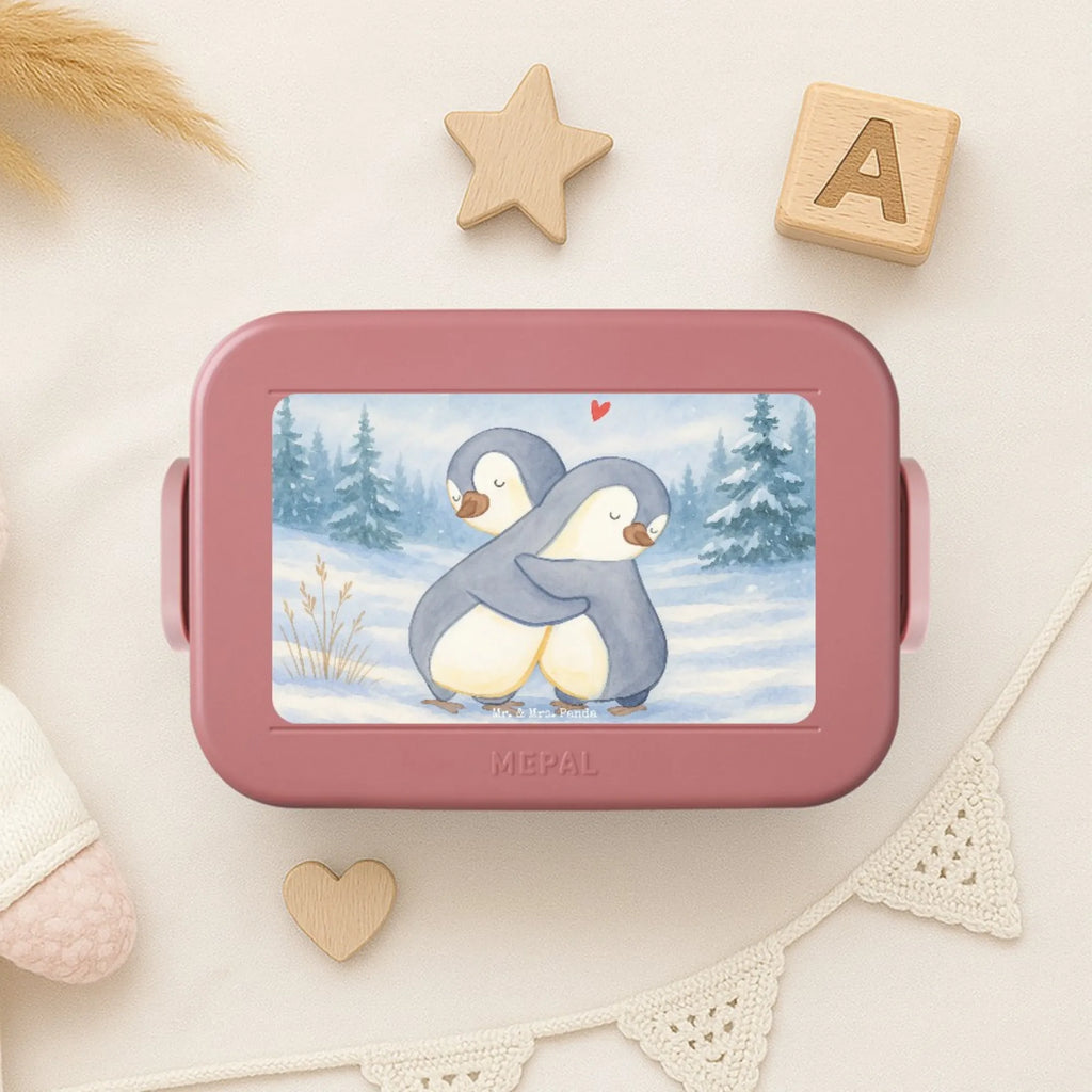 MEPAL Bentobox Pinguine Kuscheln Design Bentobox, Brotdose, Lunchbox, Liebe, Partner, Freund, Freundin, Ehemann, Ehefrau, Heiraten, Verlobung, Heiratsantrag, Liebesgeschenk, Jahrestag, Hocheitstag, Geschenk für Partner, für Ehemann, Valentinstag, Geschenk für Frauen, Geschenk für Freundin, für Männer, Liebesbeweis, Mitbringsel, Hochzeitstag