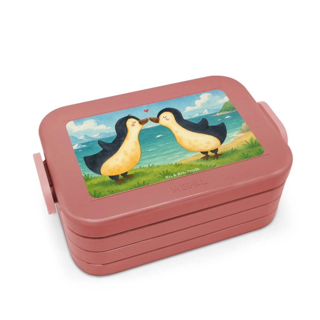 MEPAL Bentobox Pinguine Kuss Design Lunchbox, Bentobox, Brotdose, Liebe, Partner, Freund, Freundin, Ehemann, Ehefrau, Heiraten, Verlobung, Heiratsantrag, Liebesgeschenk, Jahrestag, Hocheitstag, Mitbringsel, Geschenk für Frauen, Geschenk für Partner, Geschenk für Freundin, Valentinstag, für Männer, Liebesbeweis, Hochzeitstag, für Ehemann