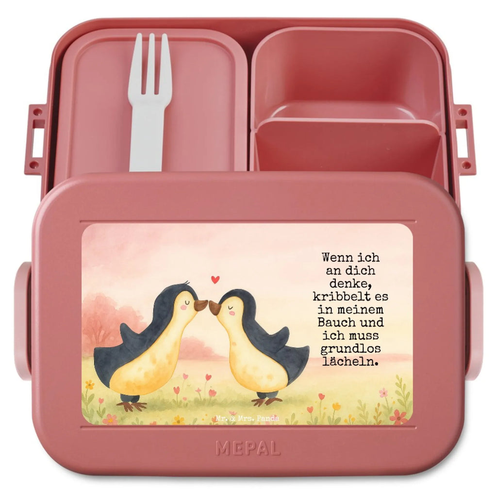 MEPAL Bentobox Pinguine Kuss Design Lunchbox, Bentobox, Brotdose, Liebe, Partner, Freund, Freundin, Ehemann, Ehefrau, Heiraten, Verlobung, Heiratsantrag, Liebesgeschenk, Jahrestag, Hocheitstag, Mitbringsel, Geschenk für Frauen, Geschenk für Partner, Geschenk für Freundin, Valentinstag, für Männer, Liebesbeweis, Hochzeitstag, für Ehemann