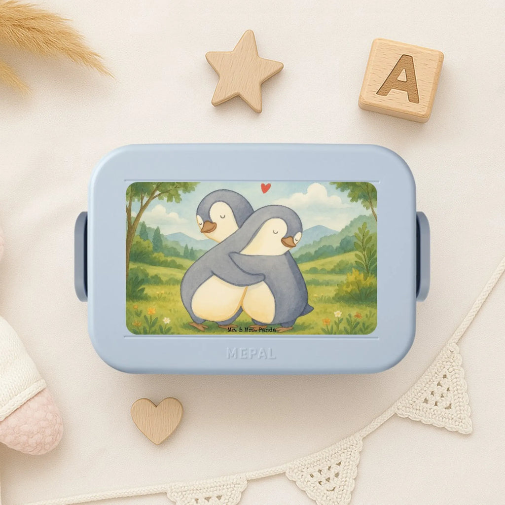 MEPAL Bentobox Pinguine Kuscheln Design Bentobox, Brotdose, Lunchbox, Liebe, Partner, Freund, Freundin, Ehemann, Ehefrau, Heiraten, Verlobung, Heiratsantrag, Liebesgeschenk, Jahrestag, Hocheitstag, Geschenk für Frauen, Valentinstag, für Männer, Geschenk für Partner, für Ehemann, Mitbringsel, Hochzeitstag, Liebesbeweis, Geschenk für Freundin