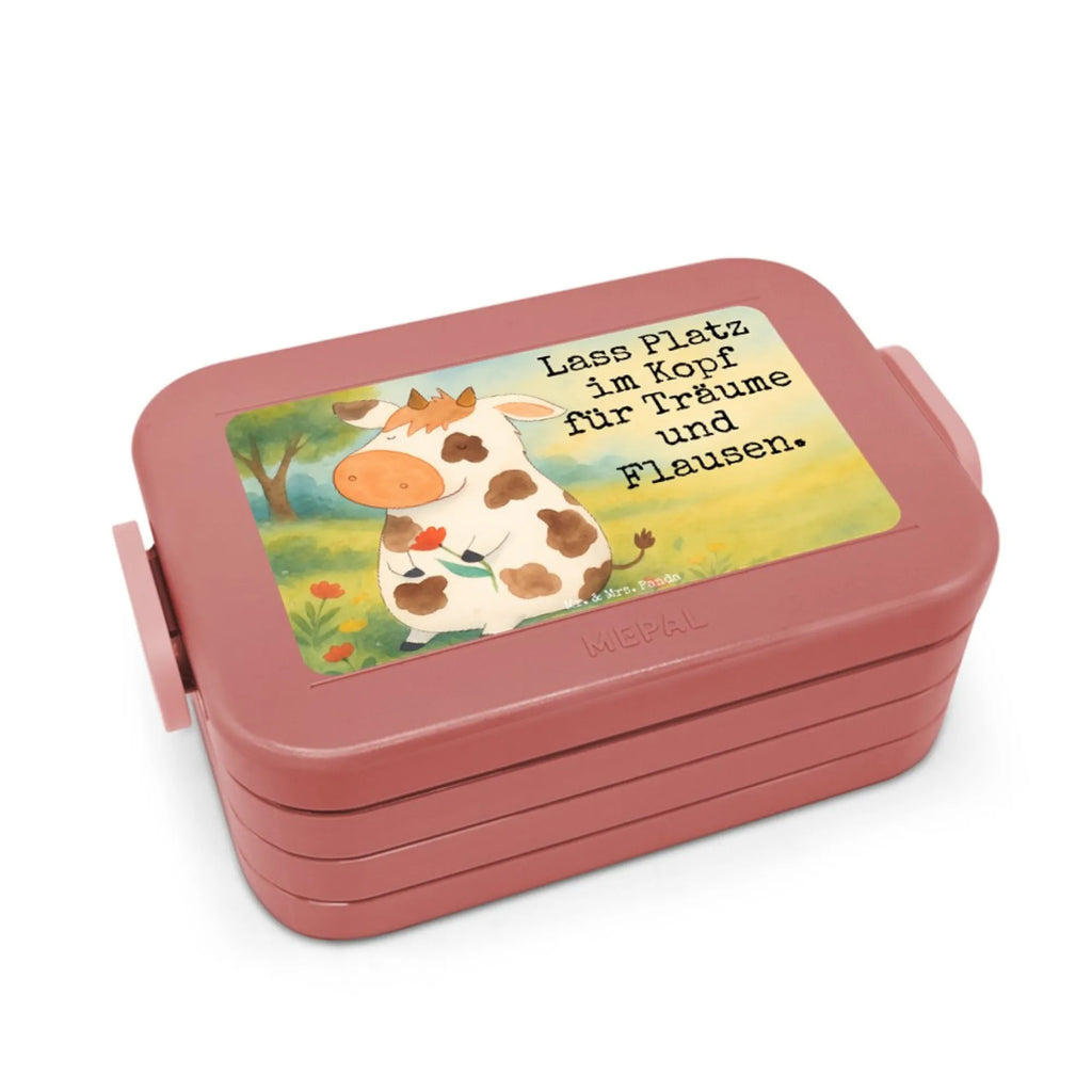 MEPAL Bentobox Kuh Design Bentobox, Lunchbox, Brotdose, Bauernhof, Hoftiere, Landwirt, Landwirtin, Flausen, Spruch, Magie, Träume, Kühe, Kuh, Motivtion, Milch, Milchkuh, Hof