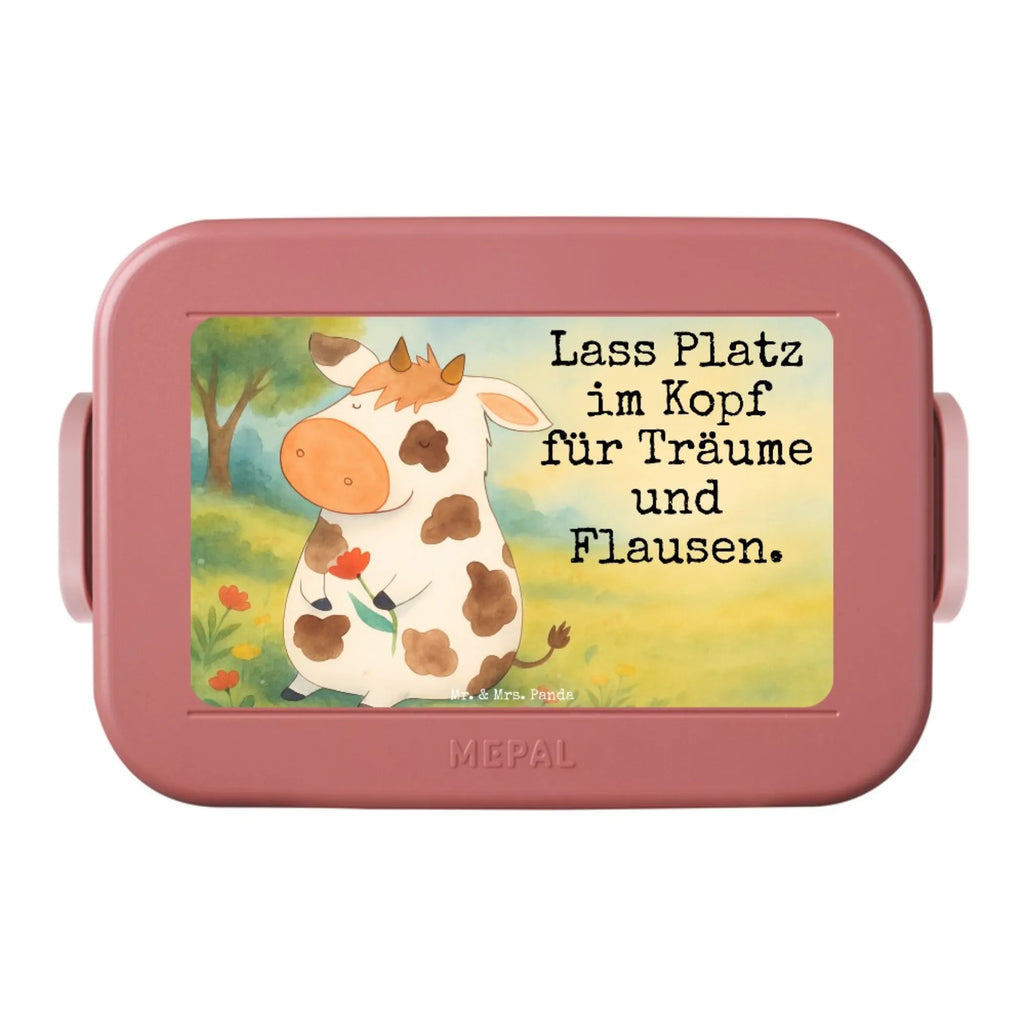 MEPAL Bentobox Kuh Design Bentobox, Lunchbox, Brotdose, Bauernhof, Hoftiere, Landwirt, Landwirtin, Flausen, Spruch, Magie, Träume, Kühe, Kuh, Motivtion, Milch, Milchkuh, Hof