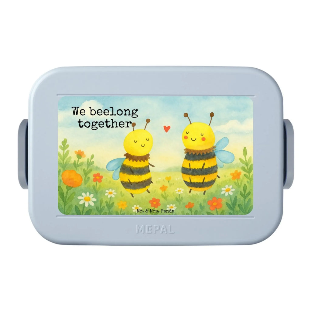 MEPAL Bentobox Biene Verliebt Design Brotdose, Lunchbox, Bentobox, Biene, Wespe, Hummel