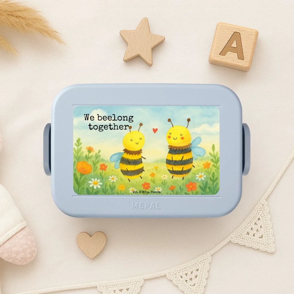 MEPAL Bentobox Biene Verliebt Design Brotdose, Lunchbox, Bentobox, Biene, Wespe, Hummel