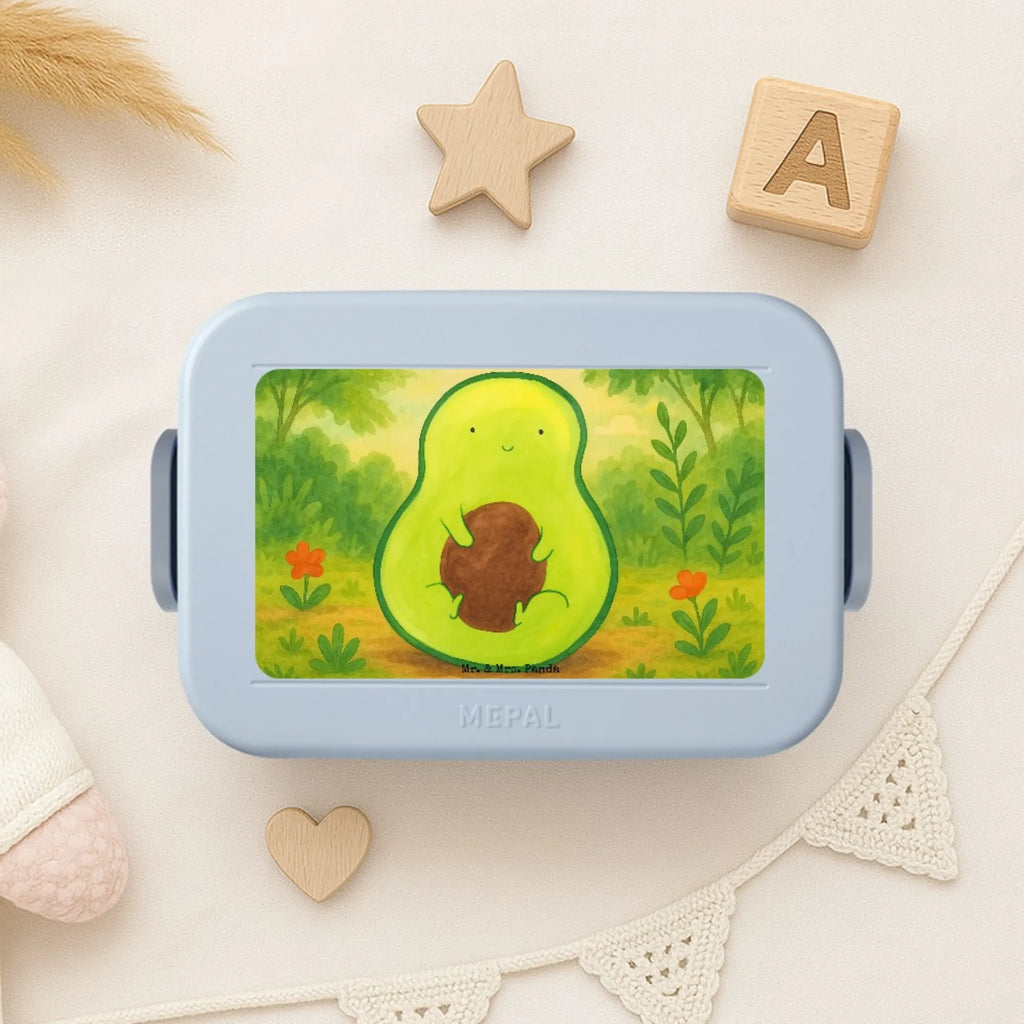 MEPAL Bentobox Avocado Kern Design Lunchbox, Bentobox, Brotdose, Avocado, Veggie, Vegan, Gesund, Avocadokern, Kern, Avokado, Spruch Leben, Pflanze