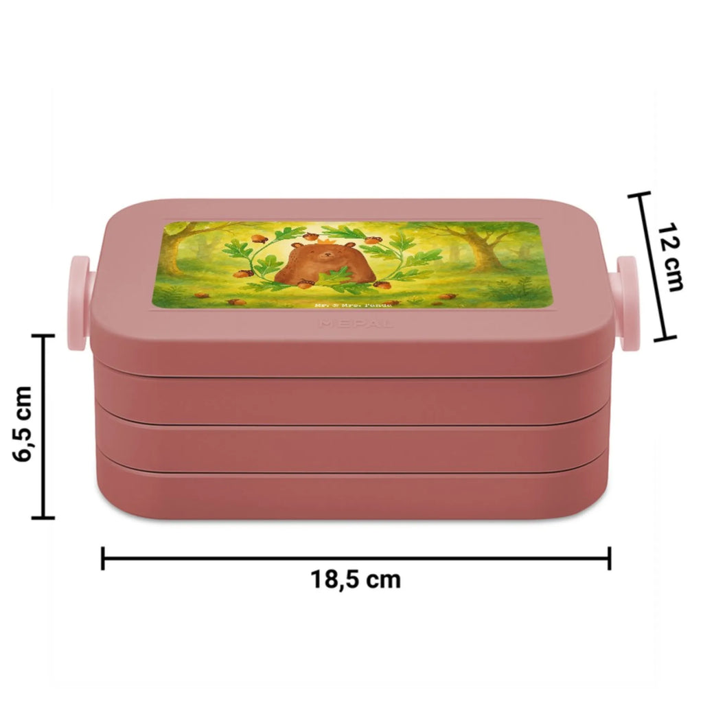 MEPAL Bentobox Bär König Design Brotdose, Bentobox, Lunchbox, Bär, Teddy, Teddybär, Dad, Vatertag, weltbester Papa, Papa Bär, Papi, Papa, Vater, Daddy, bester Vater, bester Papa