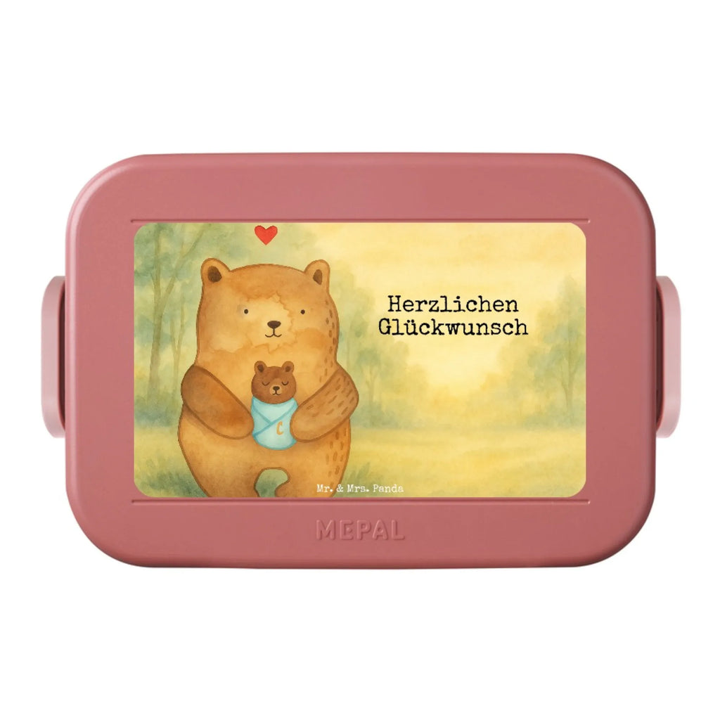 MEPAL Bentobox Bär Baby Design Brotdose, Lunchbox, Bentobox, Bär, Teddy, Teddybär, Geburtstag, Nichte, Taufe, Neffe, Glückwunsch, Enkel, Eltern, Geburt, Mutter, Täufling, Enkelin, Baby