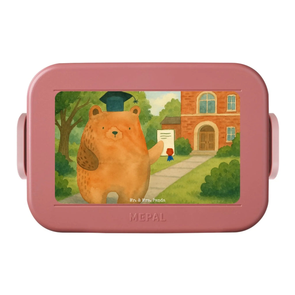 MEPAL Bentobox Bär Prüfung Design Brotdose, Bentobox, Lunchbox, Bär, Teddy, Teddybär, Abschluss, Prüfungen, Abschlusszeugnis, Zeugnis, Abitur, Prüfung bestanden