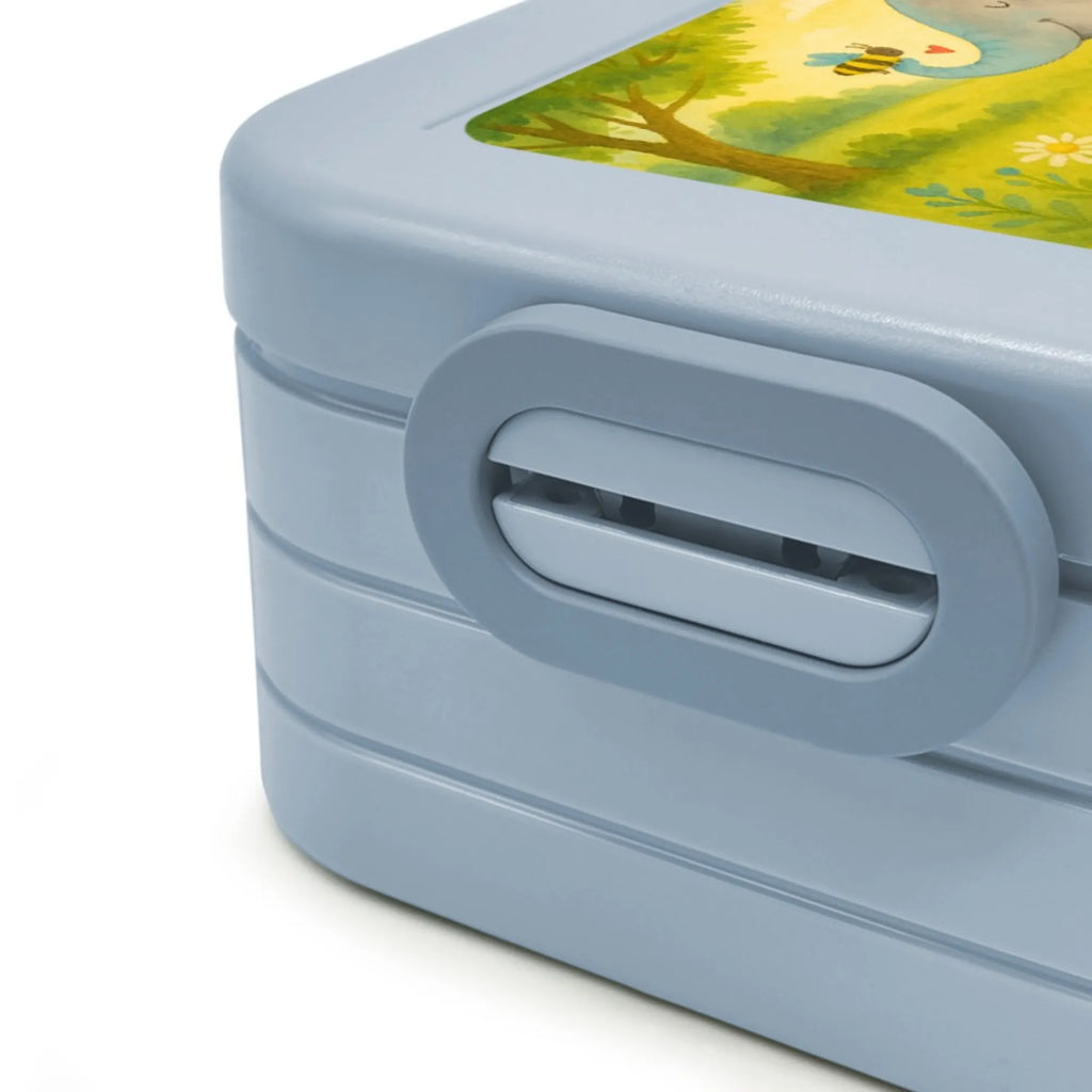 MEPAL Bentobox Elefant Biene Design Brotdose, Bentobox, Lunchbox, Tiermotive, Gute Laune, lustige Sprüche, Tiere, Hochzeitsgeschenk, Liebe, Heiratsantrag, Liebesspruch, Jahrestag, Elefant, Liebesbeweis, Biene, Liebesgeschenk