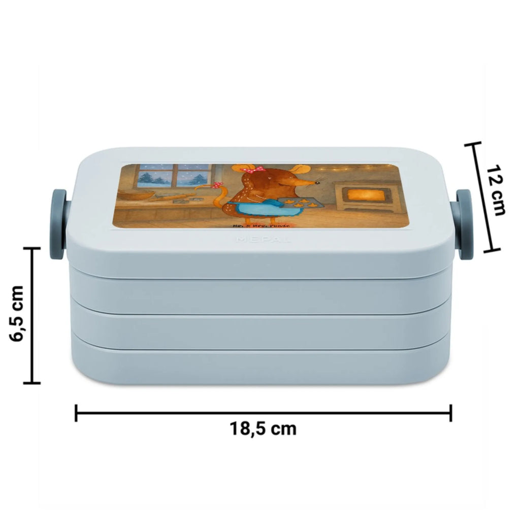 MEPAL Bentobox Maus Kekse Design Lunchbox, Brotdose, Bentobox, Winter, Weihnachten, Weihnachtsdeko, Nikolaus, Advent, Heiligabend, Wintermotiv, backen, Maus, Weihnachtsbäckerei, Weihnachtskekse, Kekse, Plätzchen, Chaosqueen