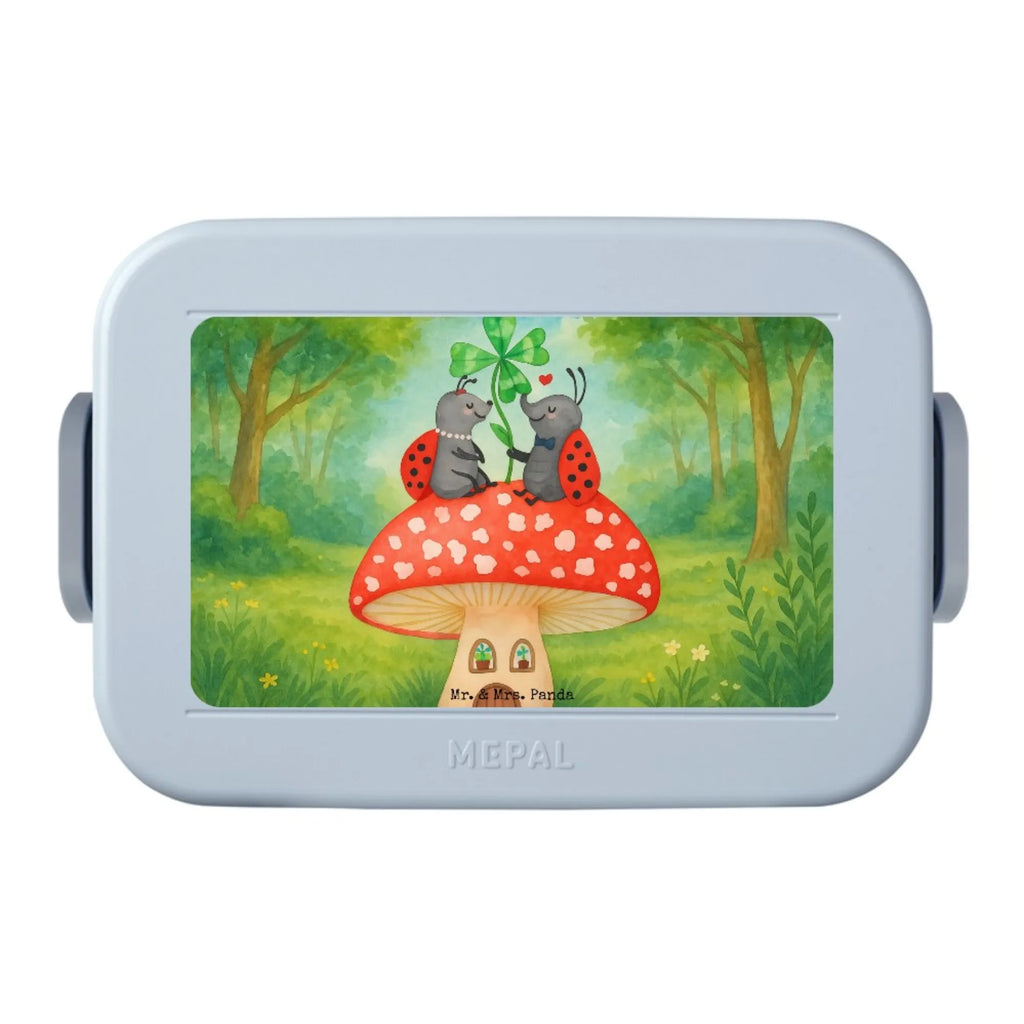 MEPAL Bentobox Marienkäfer Fliegenpilz Design Brotdose, Bentobox, Lunchbox, Tiermotive, Gute Laune, lustige Sprüche, Tiere, Wohnung, Haus, Fleigenpilzhaus, Marienkäfer, zuhause, Fliegenpilz